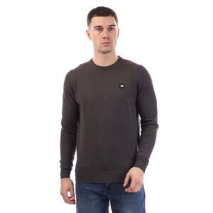 Weekend Offender Mens Argentina Cotton Sweatshirt / Charcoal